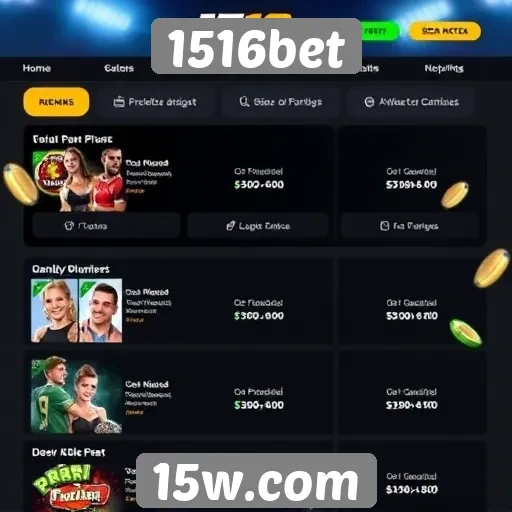 Promoções e bônus disponíveis na 1516bet