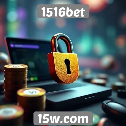 Recursos de segurança no site 1516bet